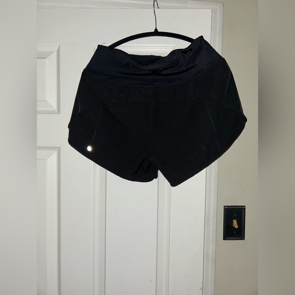 Lululemon Athletica Black Athletic Shorts